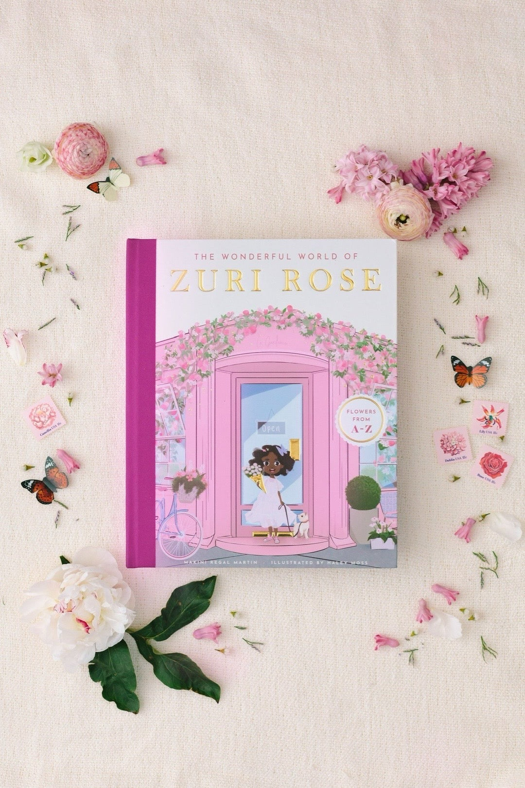 The Wonderful World of Zuri Rose: Flowers A-Z Book