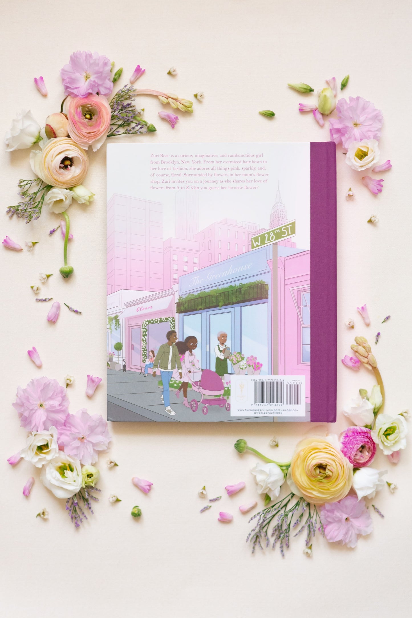 The Wonderful World of Zuri Rose: Flowers A-Z Book