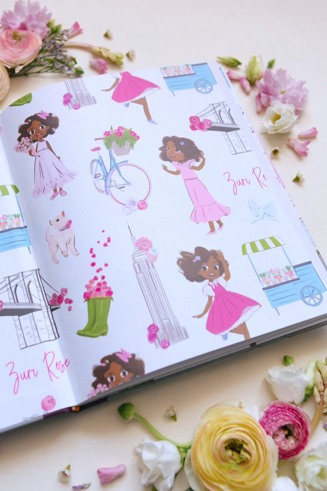 The Wonderful World of Zuri Rose: Flowers A-Z Book