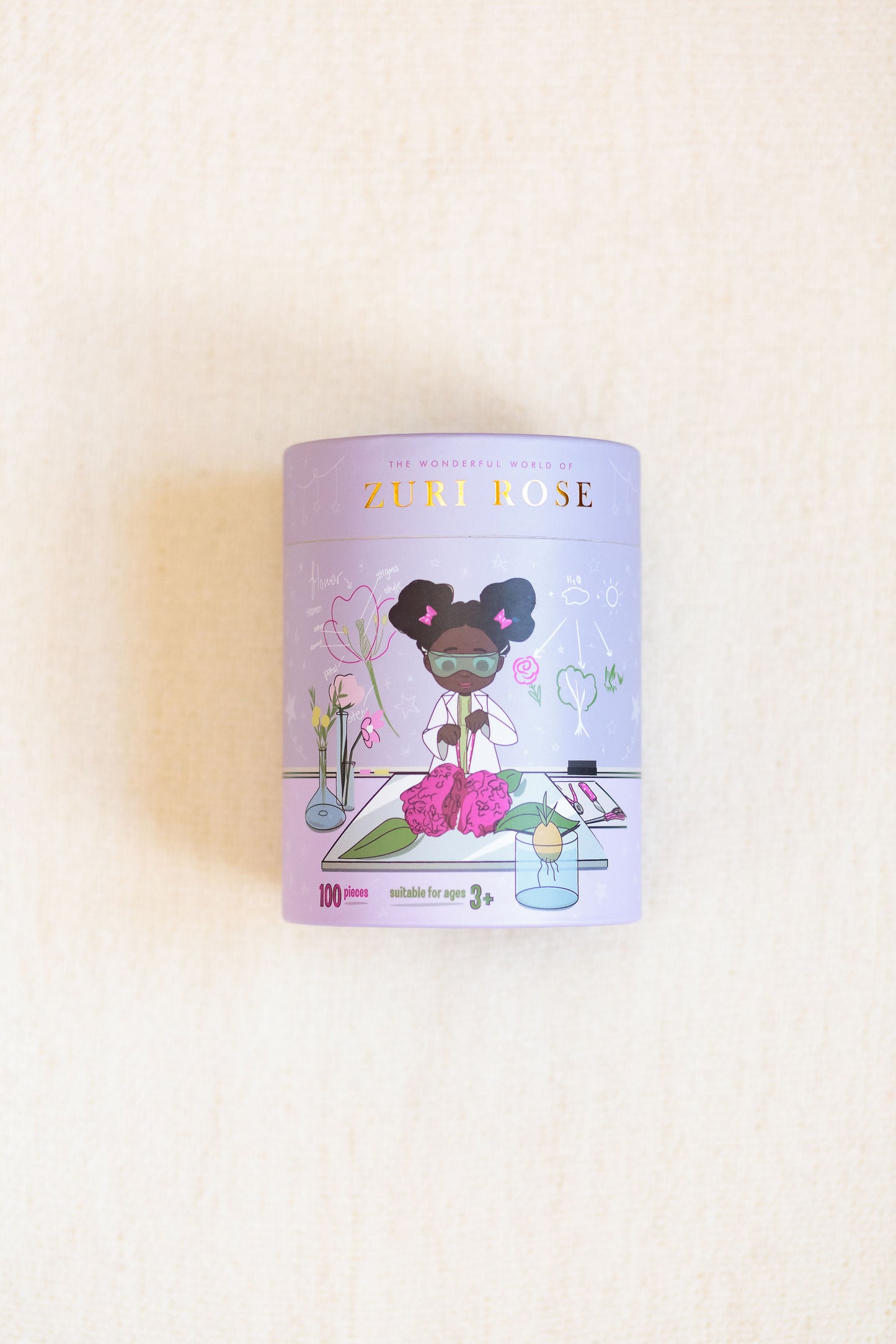 Zuri Rose Puzzle 100 Pieces