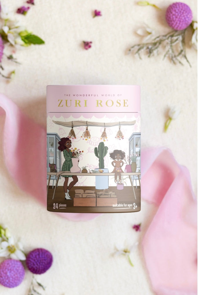 24 Piece Zuri Rose Puzzle