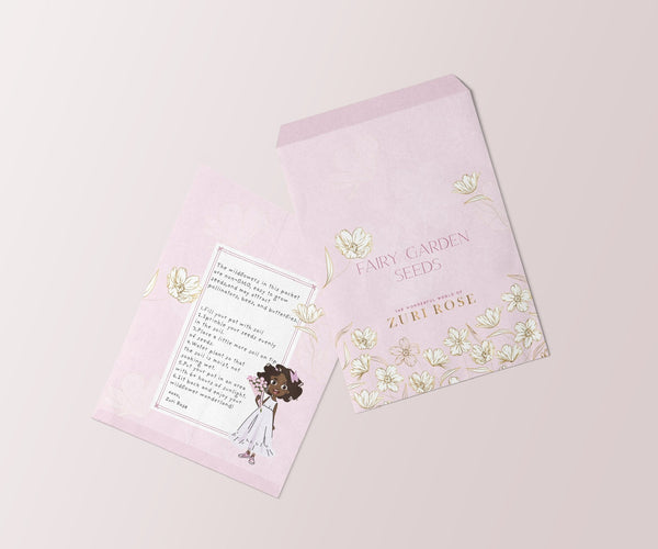 fairy garden seed packets Zuri Rose Fairy Garden Seeds